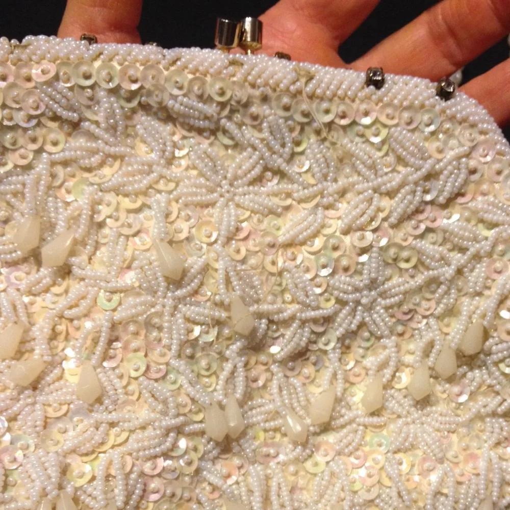 Vintage Crown Colony‎ Korea Beaded Evening Bag